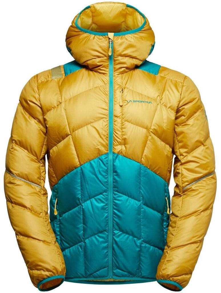 La Sportiva Pinnacle Down Jacket with Hood Light Blue