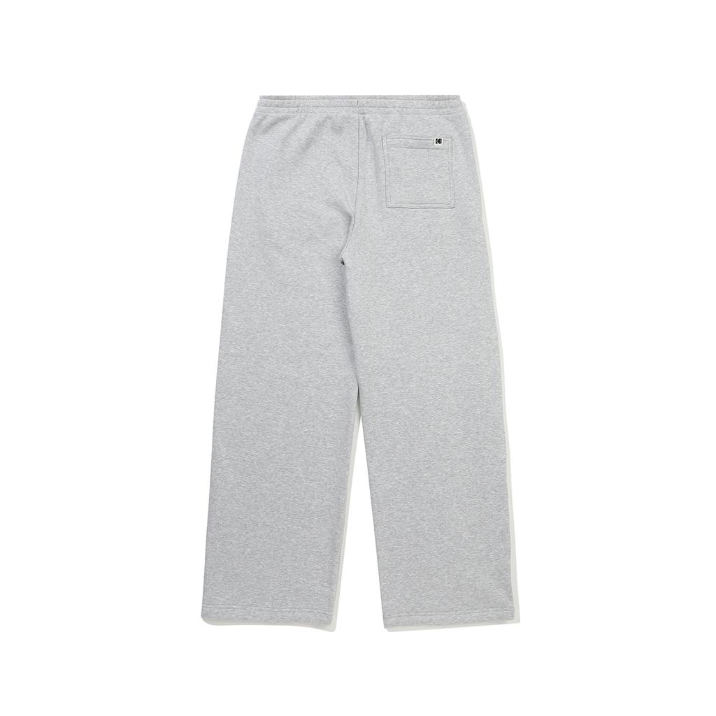 KODAK Soft Brushed Straight Pants Melange Grey