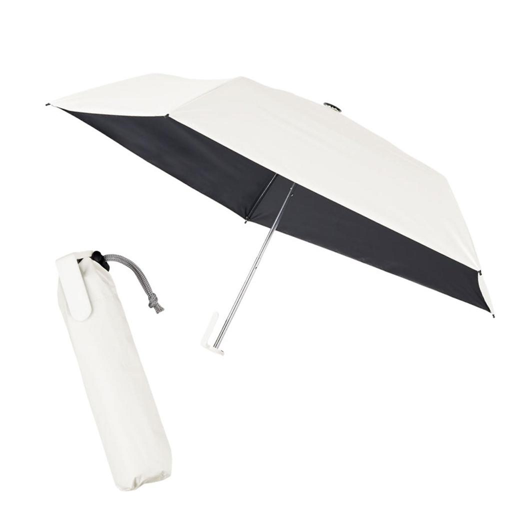 Folding Light Water Level 4 Light Clip Full Light Sun and Rain Water Drawstring Simple Design Umbrella, Blocking, Repellent, 100% Blocking,