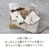 Baby-Geschenkset Bio, hergestellt in Japan, für Jungen und Mädchen, Geburtstagshandtuch, Geschenk, Feier, Geschenkbox, Moony S (Natürliches Shima)