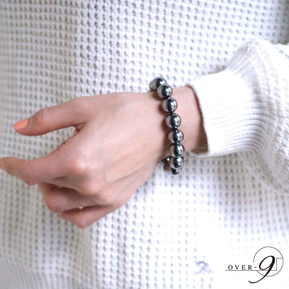 Terahertz Officially Terahertz Round Power Natural Far and Accessory OVER-9 Bracelet, 12mm, Inspected! High-Purity 99% Stone, Bead, Stone, Stone,