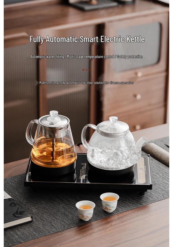 Electric Kettle Tea Set: Fast Heating Tea Brewer & Water Boiler All-in-One Machine