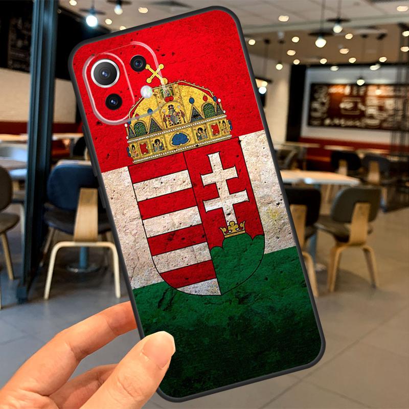 Hungary Flag Case For Xiaomi 11T 12T 13T 14T Pro 13 14 15 Ultra POCO X7 Pro X3 X5 X6 M6 F5 F6 Pro Coque