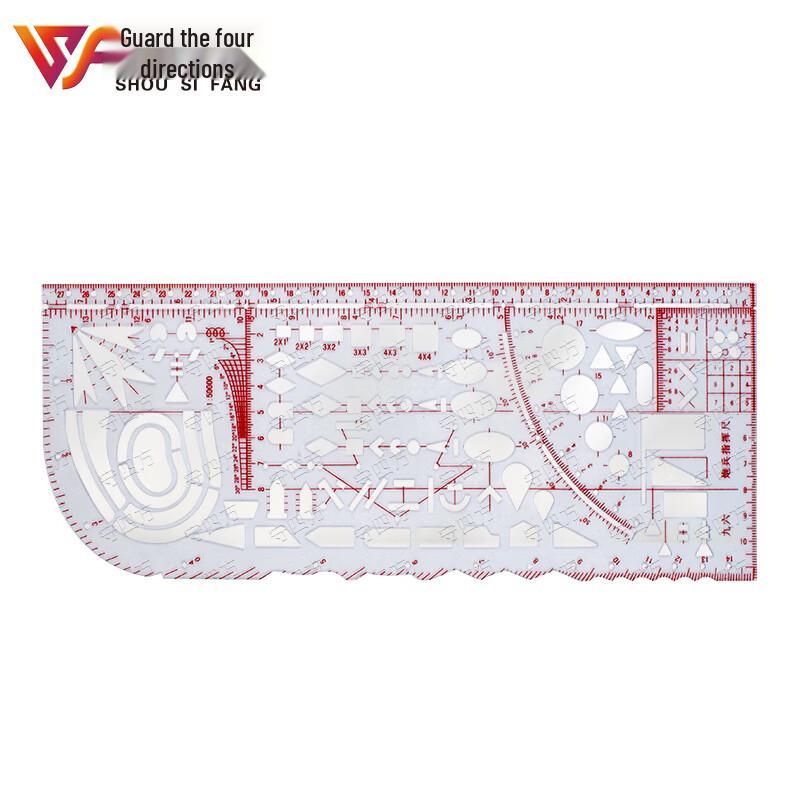 Military Map Plotting Topography Ruler Set