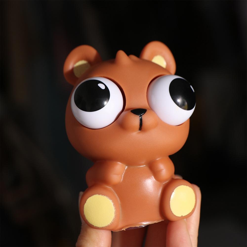 Soft Pop Eye Squeeze Sensory Toys Stretch Squeezing Puppy Squeeze Toy  Gift