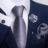 Shenzhen Tie Small Order Professional Production Tie Wedding Men'S Supply Of Sample Silk Set Gifts