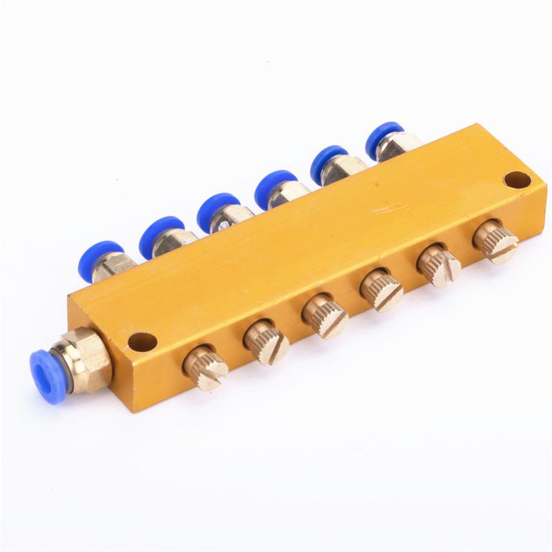 Adjustable Quick-Connect Oil Manifold & Distributor Valve