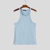 INCERUN Men Strap Sleeveless Ribbed Casual Fitted Tank Tops Sport Gym Undershirts