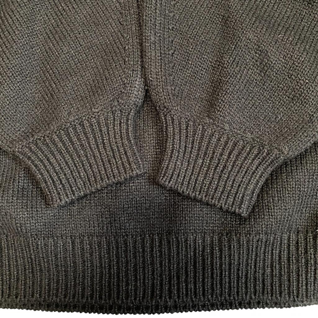 Gebrauchter CHANEL-Pullover schwarz Wolle/Kaschmir Damen