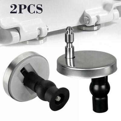 Toilettensitzscharnier Zubehör 2 Stück 45mm Scharnierpaar