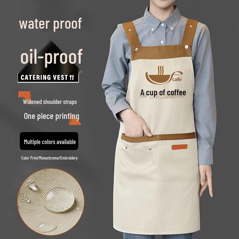 Waterproof Stain-Resistant Apron for Catering and Kitchen Use
