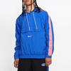 Nike Nsw Big Swoosh Half-Zip Hooded Jacket Men Jacket Blue Pink CD0420-480