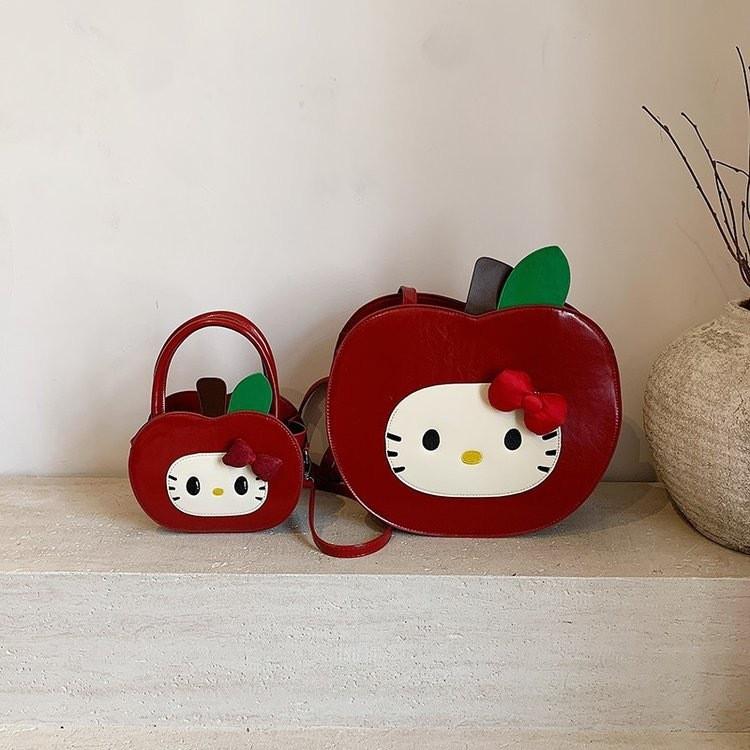 Adorable Sweet Red Design Mini Shoulder Bag For Kid Use Daily