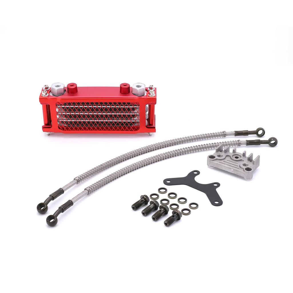 Oil Cooling Cooler Radiator Motorcycle Oil Cooler Set For 50 70 90 110 125 140cc Dirt Bike Monkey Bike DAX Pocket Bike ATV Moto