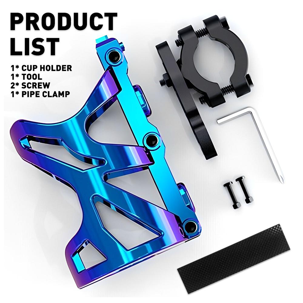 

Universal Adjustable Modification Accessories Drink Holder Bike Water Cup Bottle Holder Motorcycle Cup Holder Motorcycle Bike синий