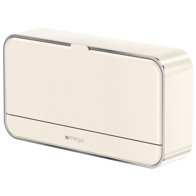 Punch-Free Wall-Mounted Soap Dish with Lid and Drainage