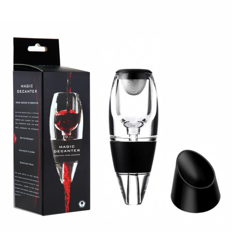 Ortable Red Wine Decanter, Bernoulli Air Magic Aerator, White Wine, Whisky, Quick, Equipment, Bar Accessories
