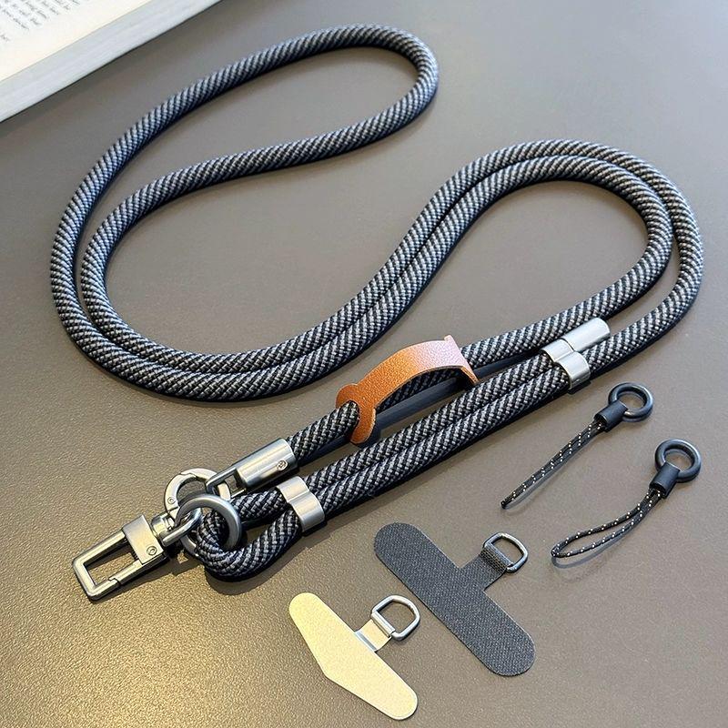 Sturdy Retractable Metal Phone & Camera Lanyard Strap for Men and Women