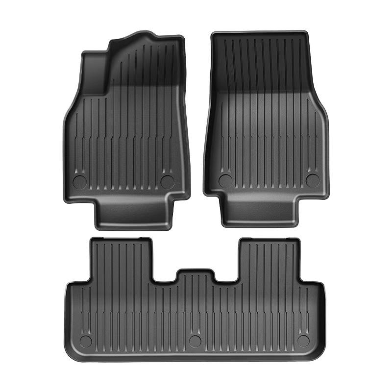 Tesla Model Y 2025 Refresh TPE Floor & Trunk Mats with Backrest Pad