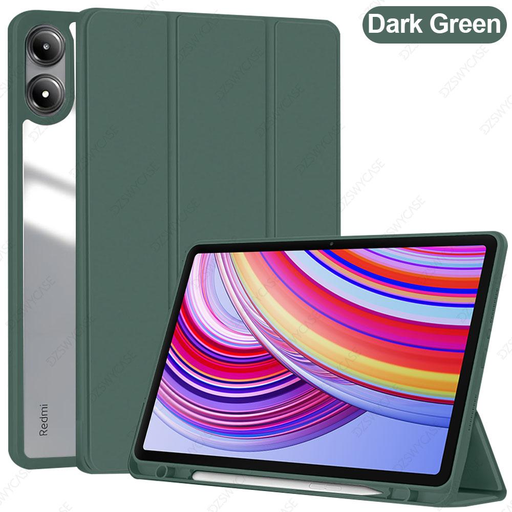 Hoes voor Redmi Pad Pro 12,1 inch / Poco Pad, Hoes met Potloodhouder voor Cover Hoes met Automatische Slaap/Ontwaken
