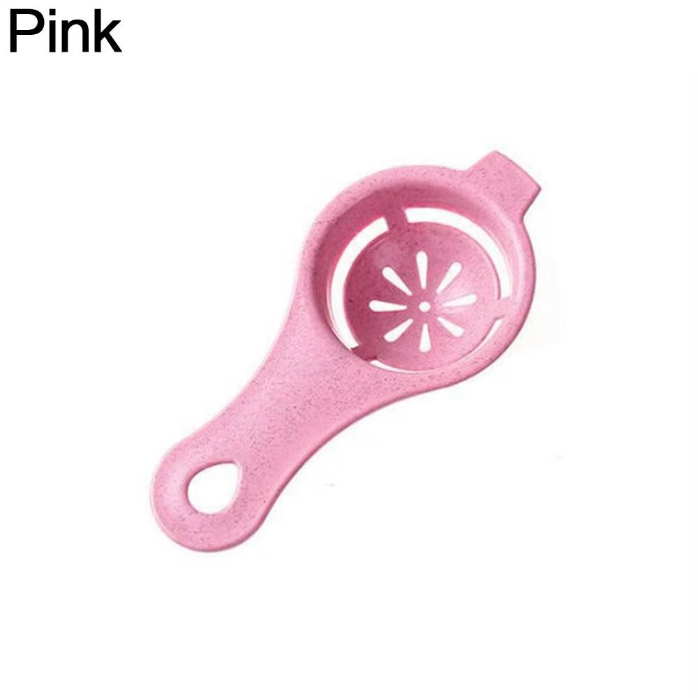 

Сепаратор для яиц Кухонный сепаратор яичного белка Сделай сам Держатель-сито Забавный разделитель Кухонный инструмент Stonego Аксессуары для выпечки розовый