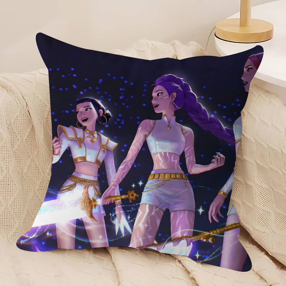 KPop Demon Hunters Personalized Pillow Dust Cover Bedroom Kids Party Decoration Pillowcase Birthday Children Gift