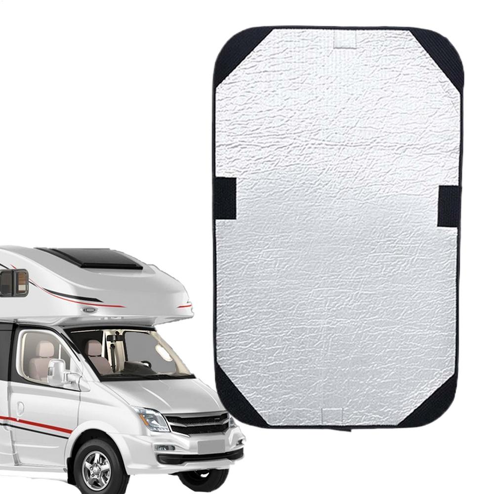 RV Sun Shade For Window Travel Trailer Privacy Cover Dustproof RV Window Shade Privacy Cover For Travel Camping Motorhome Truck