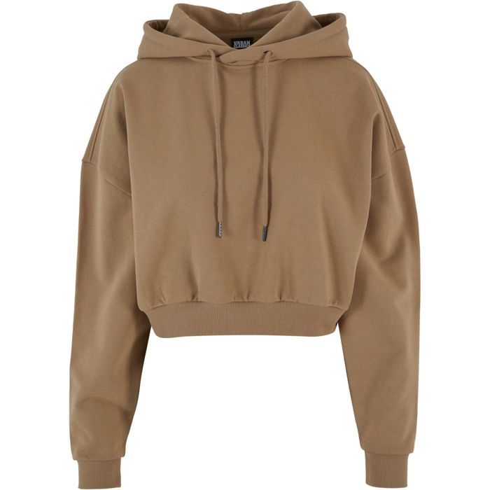 Urban Classics Ladies - Oversized Cropped Heavy Hoody