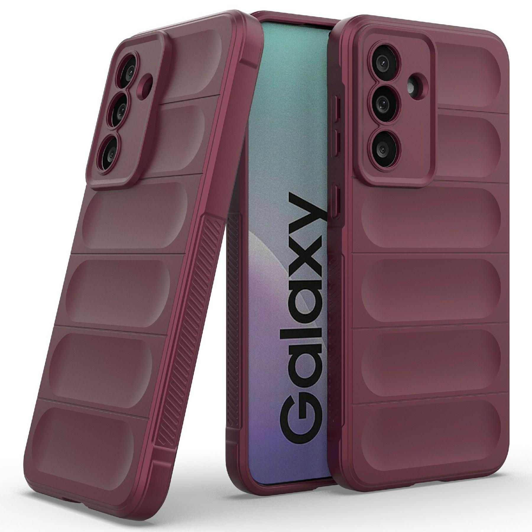 

For Samsung Galaxy M56 5G Case Anti-Drop Soft TPU Rugged Phone Back Cover Baby Blue