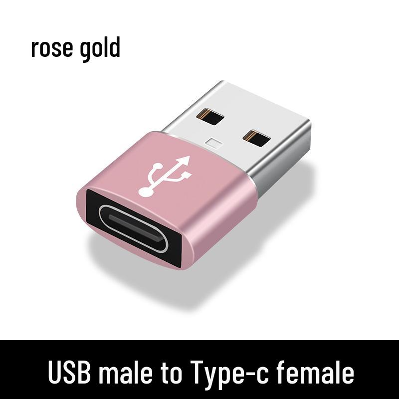 Type-C Female To USB 2.0 Male OTG Adapter for Mobile Phones – Fast Charging & Data Transfer