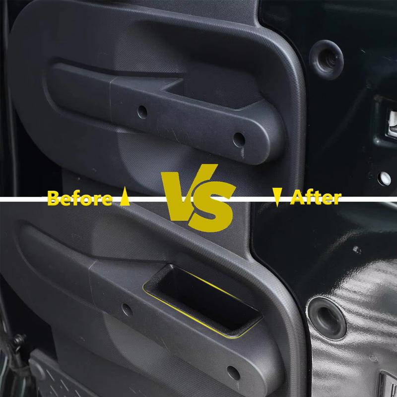 Front Passenger Grab Tray Door Handle erts Organizer Storage Box For Jeep Wrangler JK 4-door 2007-2010 Interior Accessories