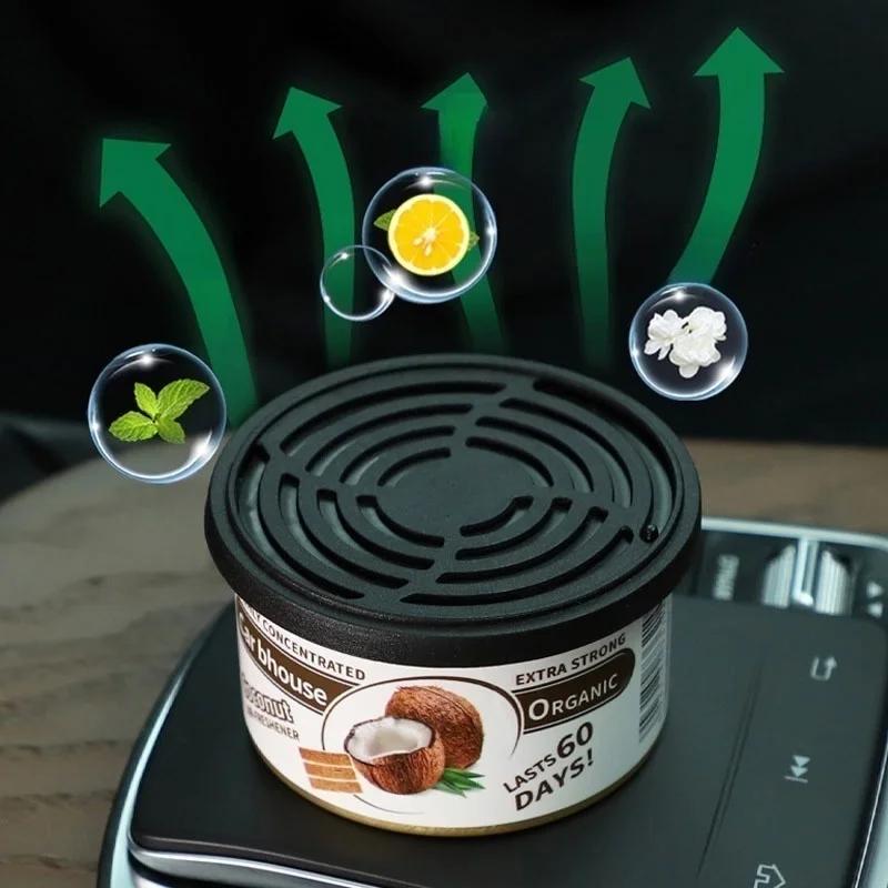 Car Air Fresheners Perfume Auto Supplies Canned Wood Blocks Coffee Flavor Explosion Car Foreign Aromatherapy Deodorant Supplies