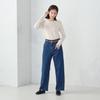 [Comme Ca Ism] Shiny Crew Neck Top 12-68CM09-205 Ivory L
