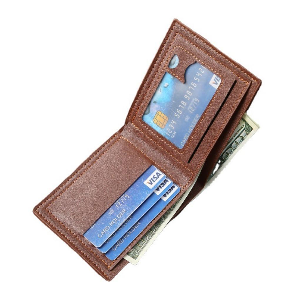 Pu Change, Wallet, Card Bag, Men's Wallet, Short Model, Wholesale From The Source Manufacturer, Men's Short Model.