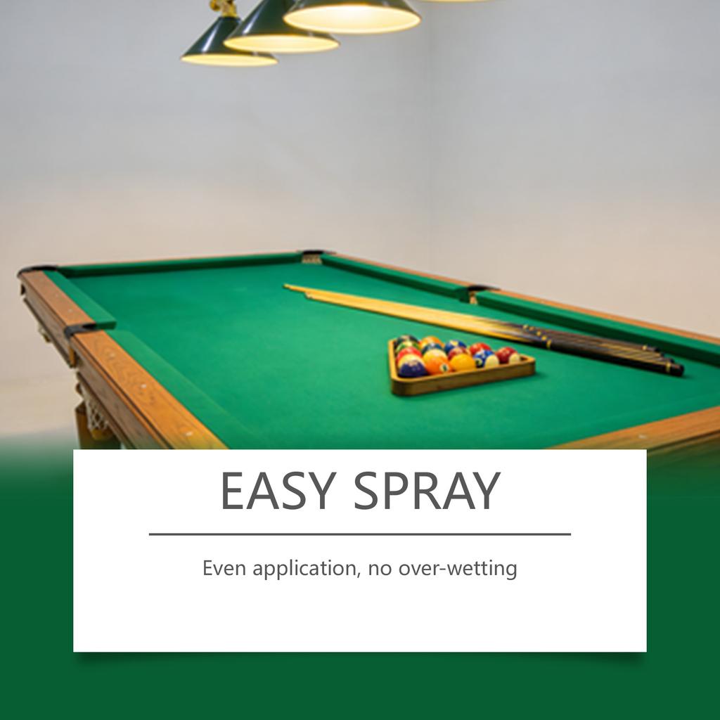 100ml Pool Table Cleaner Gentle for Table Cloth Free and Stain Removal Cleaning Solution with Cloth