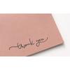 Walgadax Premium Thank You Mini Card 6 Types of Cards + 6 Types of Envelopes B Set