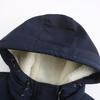 European Women's Hooded Lambskin Parka - Winter Warm Cotton Coat
