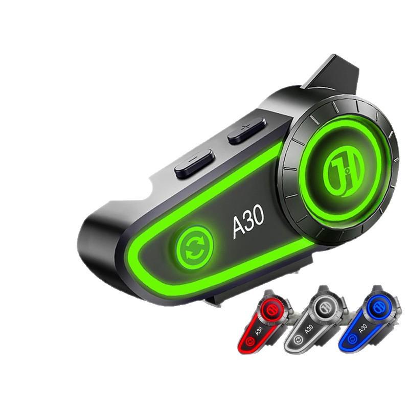 Bluetooth Cycling Helmet with Waterproof Noise Reduction and Long Battery Intercom