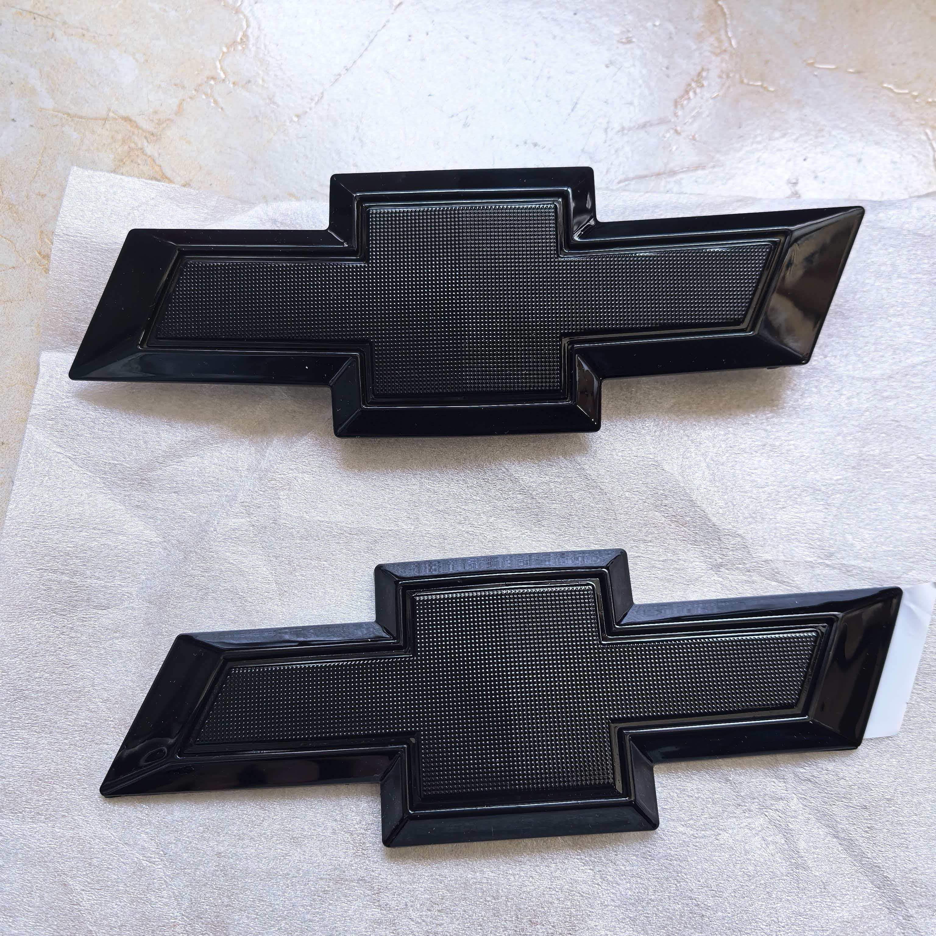 

2pcs for Car Front logo grill Rear Bumper tail door trunk Emblem for 2018-2024 Chevrolet Equinox Equinox 18-24 чёрный