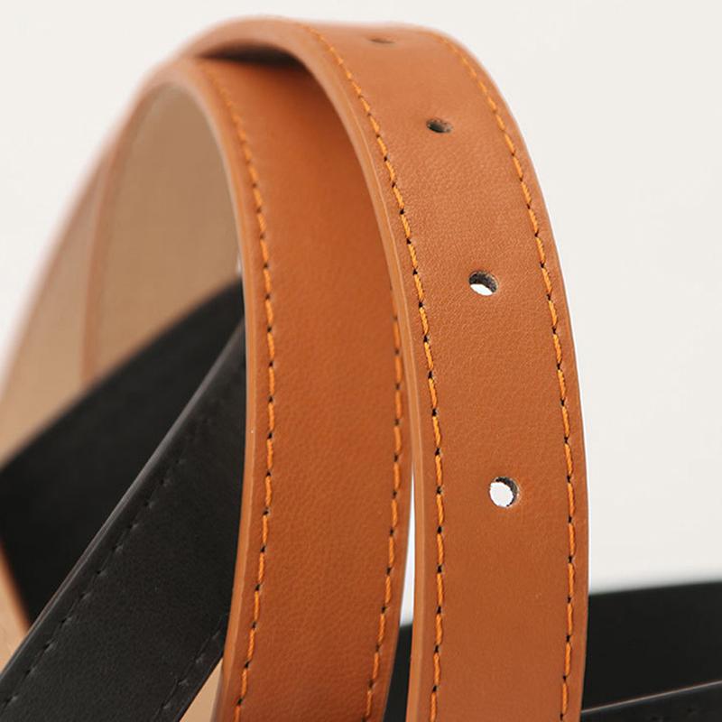 Leather Female Belt Strap Black Brown Green Women Belts Ladies Dress Belt Girls