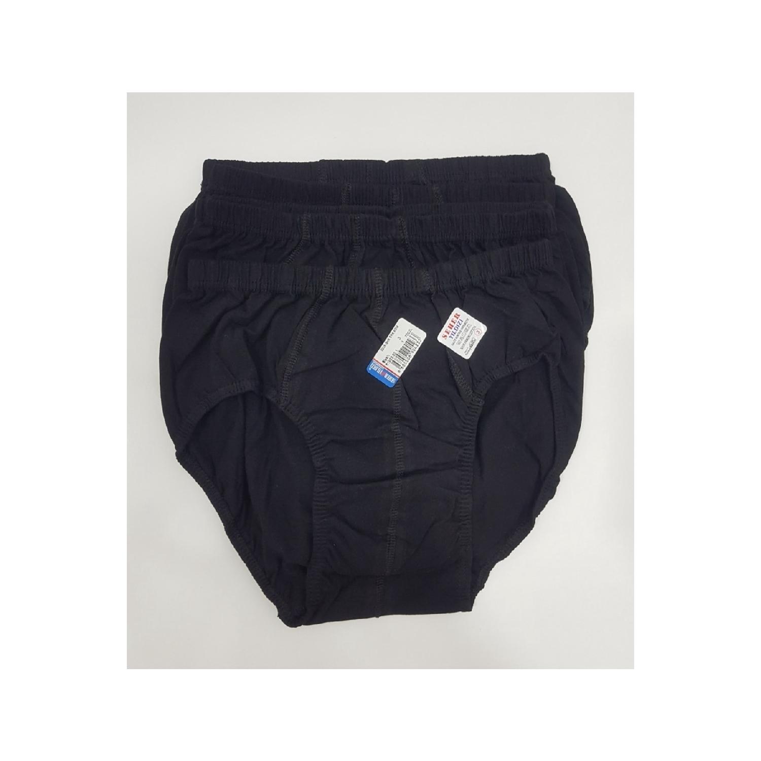 

Мужские трусы-слипы черного цвета из 5 предметов из 0 хлопка 3