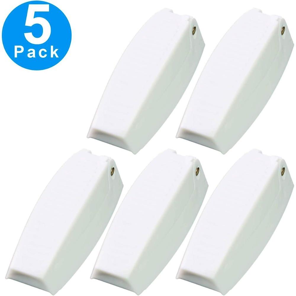 

5pcs Spring Loaded Door Catch Holder Latch Interior Cabinet Plastic Camper Baggage Door Latch anti-impact Compartment Latch Rv червоний