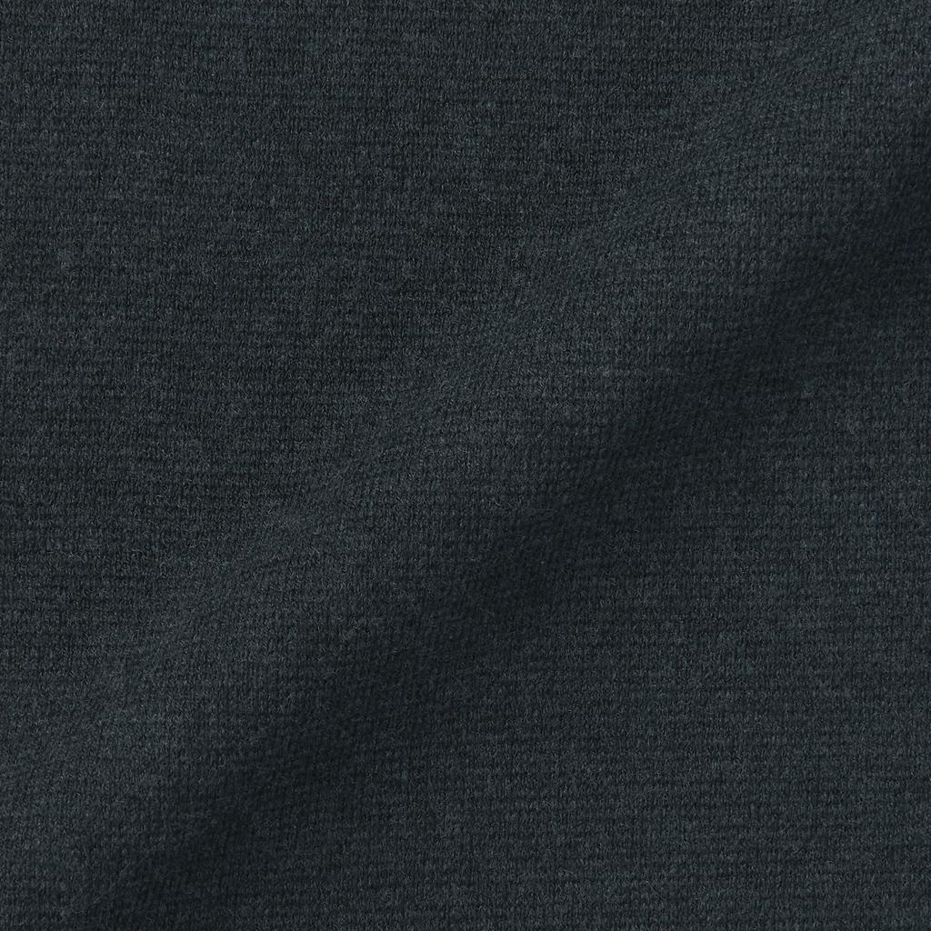 MUJI Pralny dzianinowy kardigan z prążkami Milan, Ciemny, Rozmiar AA0R0A4A, Męski, Szary, L,