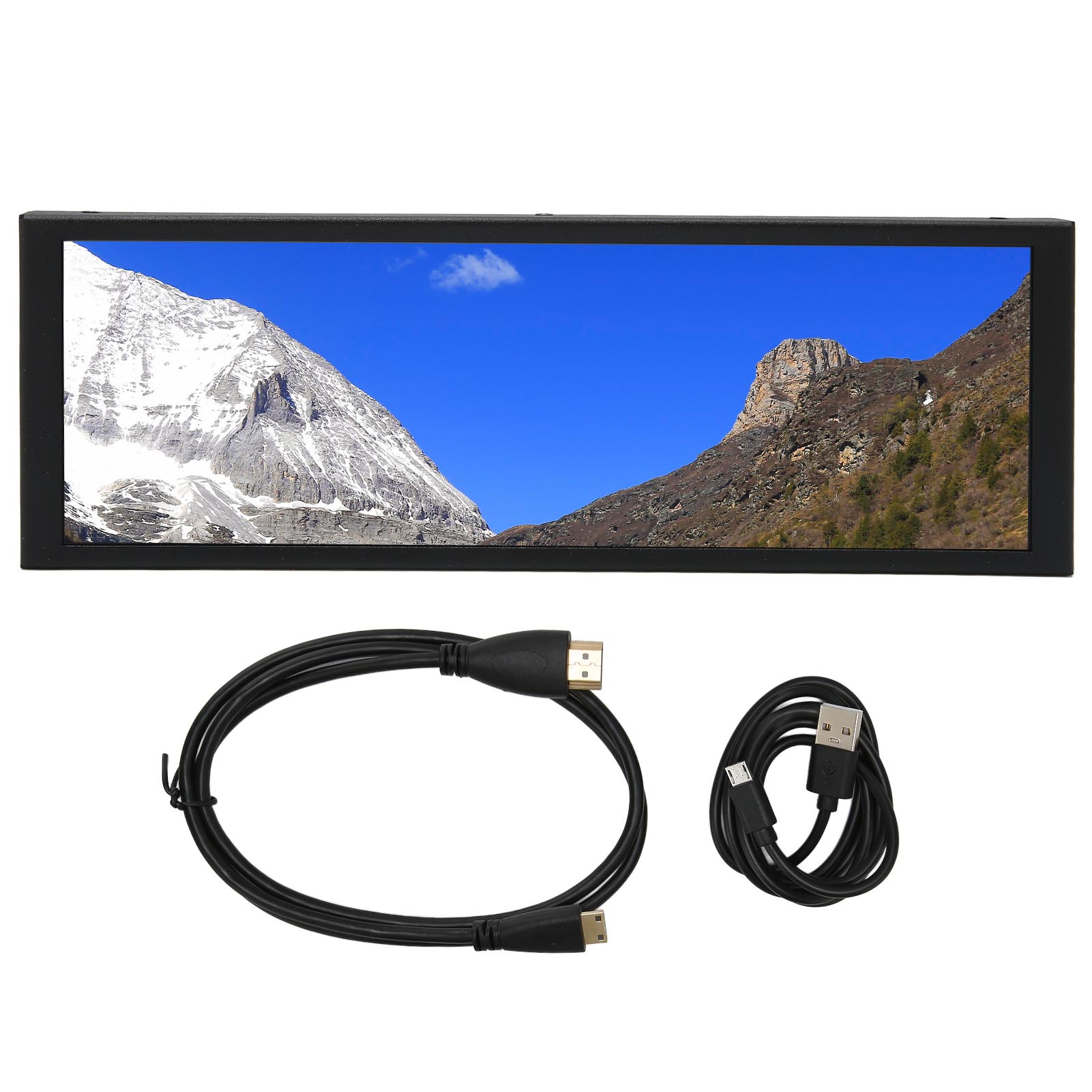 

7.9in TFT LCD Portable Display 400x1280 Resolution 5 Touch Points Portable IPS Screen for RPi