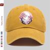 pc Japanese Anime Cherry Blossom Trucker Hat  Adjustable Snapback Cap with Print Lightweight Washed Vintage Suitable for Men