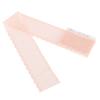 Spetsband Rutmönster Dekoration Design Kläder DIY Hantverk 10 Yard 4cm Bredd Ljusrosa