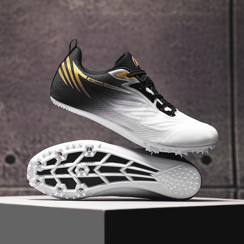 2025 New Nail Shoes Track and Field Sprinting Sports Men's Sports Outdoor Nail Shoes Women's Medium and Long Running Long Jump Shoes