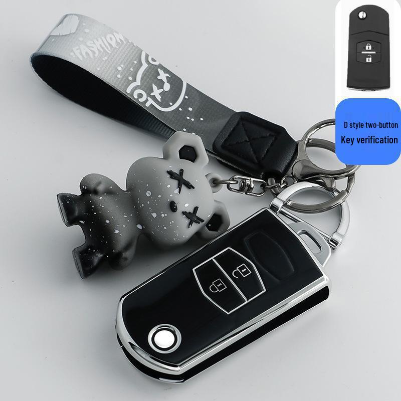 Mazda 6 Key Cover for Older Models - Compatible with Ma 6, Cheng Car, and Ma 3.