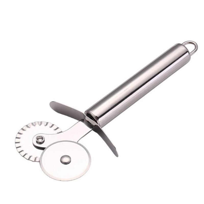 Stainless Steel Pizza Single Wheel Cut Tools Diameter 6.5CM Household Pizza Knife Cake Tools Wheel Use For Waffle Cookies