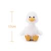 Apricot Lamb - A Soft, Cute, Fluffy Duck Plush Toy with Cheerful Squawking Sounds, Suitable for Both Boys and Girls, 17cm.